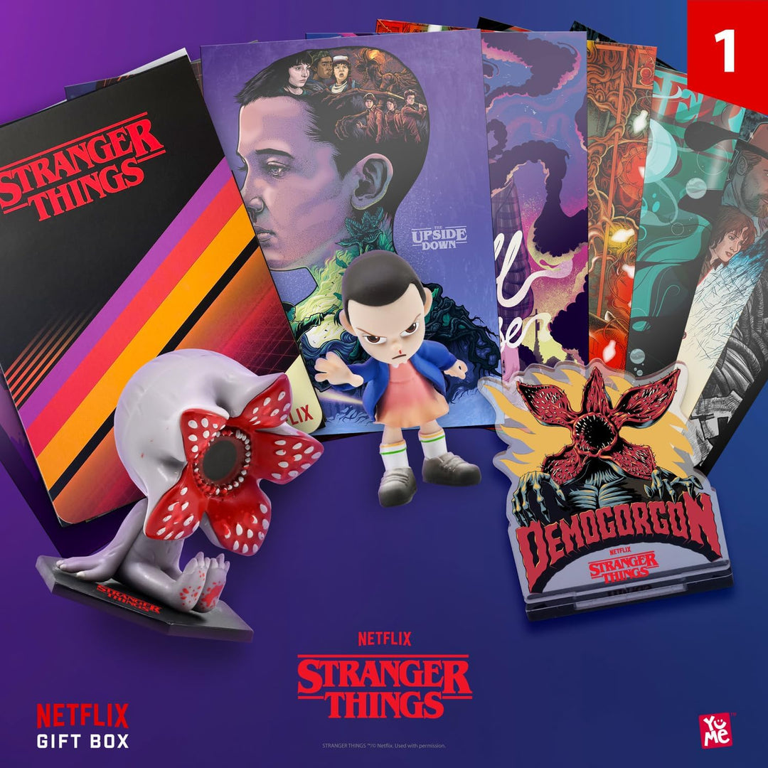 YuMe 15309 - Netflix Gift Box, Adventskalender mit Soundeffekt, ab 16 Jahren, 24 Überraschungen aus