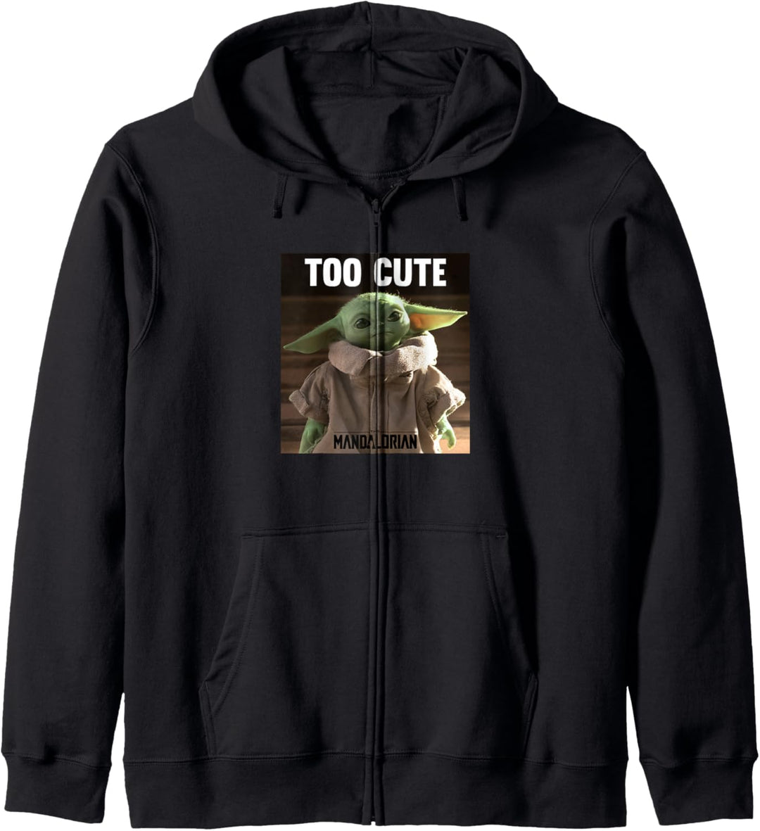 Star Wars The Mandalorian The Child Too Cute Portrait Kapuzenjacke