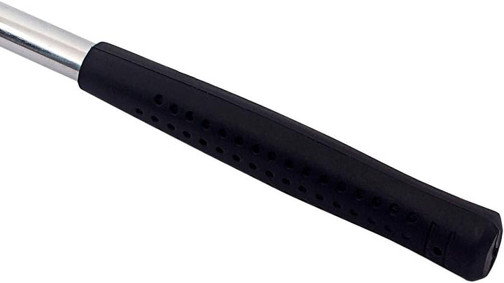 Alnicov Fret Hammer Gitarrenbauer Hammer 26mm Durchmesser Kopf Schwarz Kunststoff- und Messingkopf f