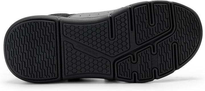 FitVille Diabetiker Schuhe Herren Extra Weite Einstellbar Walking Schuhe für Fussschwellung erweiter