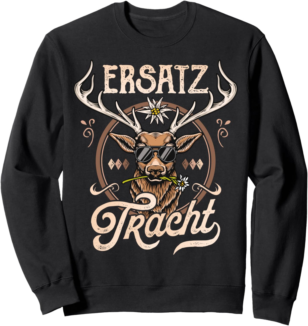 Passend für Oktoberfest Herren Trachtenshirt Ersatz Trachten Sweatshirt