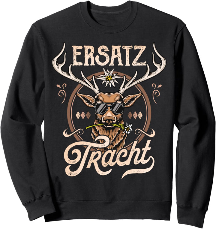 Passend für Oktoberfest Herren Trachtenshirt Ersatz Trachten Sweatshirt