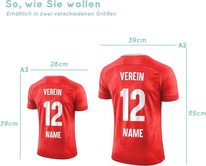 Elbeffekt Trikotlampe für Würzburg Fans aus Holz - personalisierbares Geschenk - schenke Dein indivi