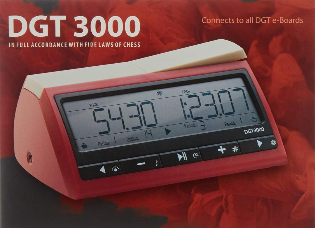 DGT3000 - FIDE approved Chess Clock