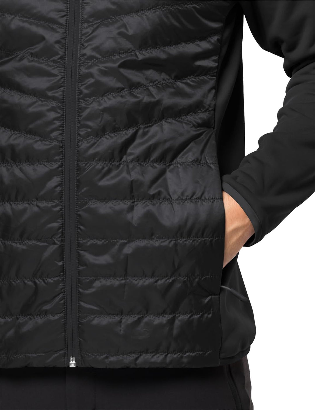 Jack Wolfskin Herren Routeburn Pro Hybrid M Fleecejacke S Schwarz, S Schwarz