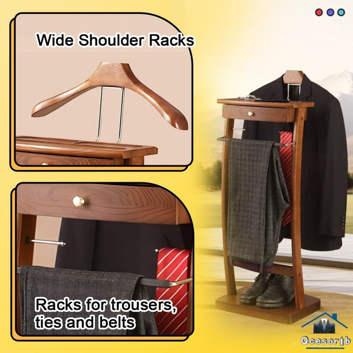Herrendiener Stummer Diener Hölzern Herrendiener Stummer Diener Garderobe Kleiderständer Damendiener