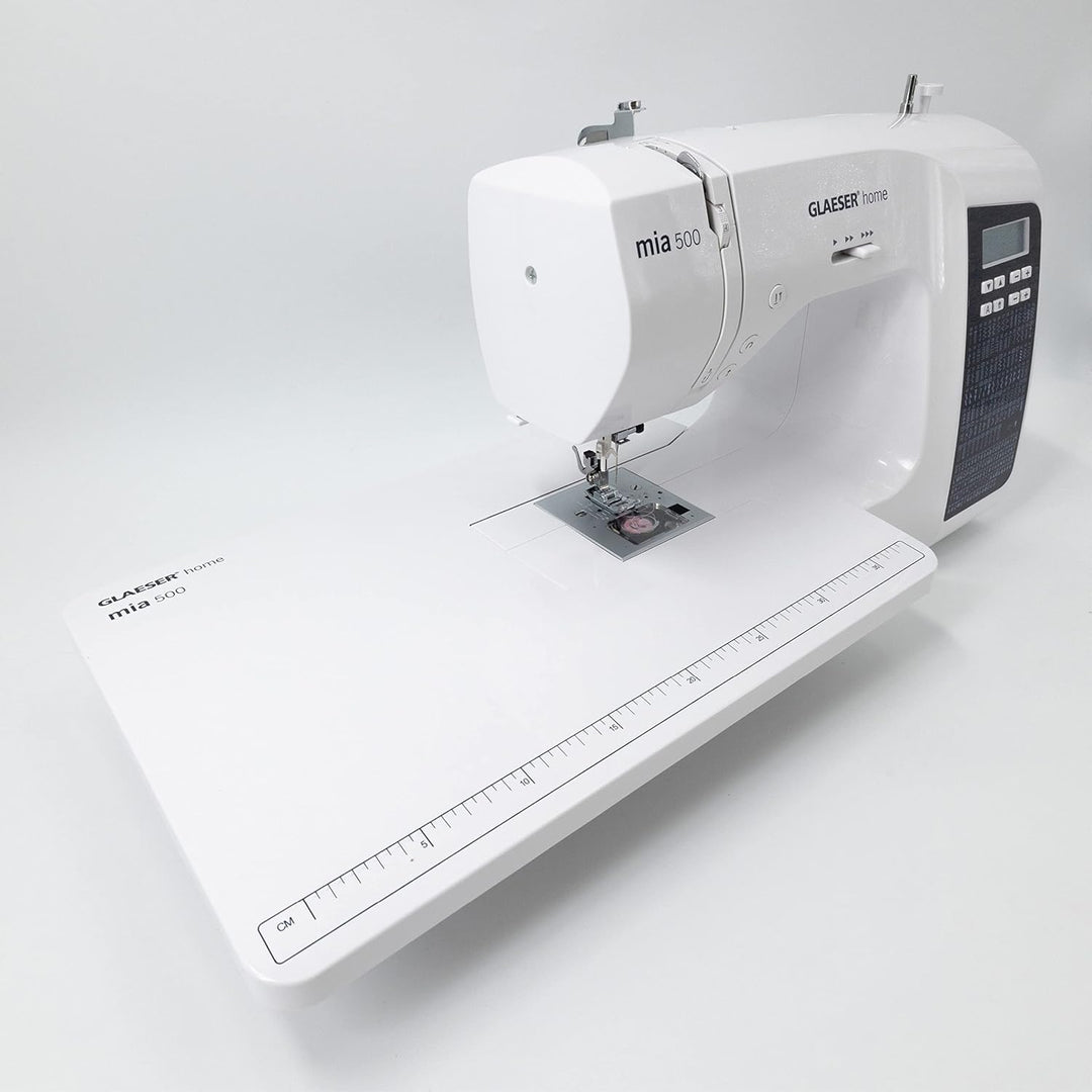 GLAESERhome Nähmaschinen Bundle | Anfänger & Overlock | Einfache Handhabung | Digitale Nähmaschine (