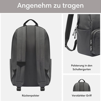 LARKSON Schulrucksack Mädchen & Jungen Teenager - No 3 - Rucksack Damen & Herren für Schule - 16" La