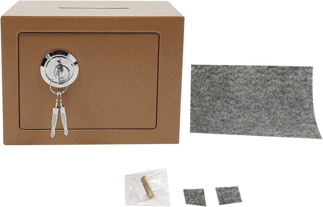 Safetresor Tresorsafe Tresor für Zuhause Schranksafe Schranktresor Geldtresor Kleine Tresorbox mit E