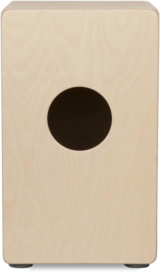 Schlagwerk CP404 Natur Cajon + keepdrum Sitzpad Rot