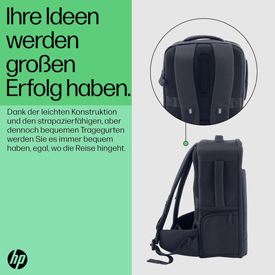 HP Creator Laptop-Rucksack | bis zu 16,1 Zoll Geräte | abschliessbare Reissverschlüsse | RFID-Fach |