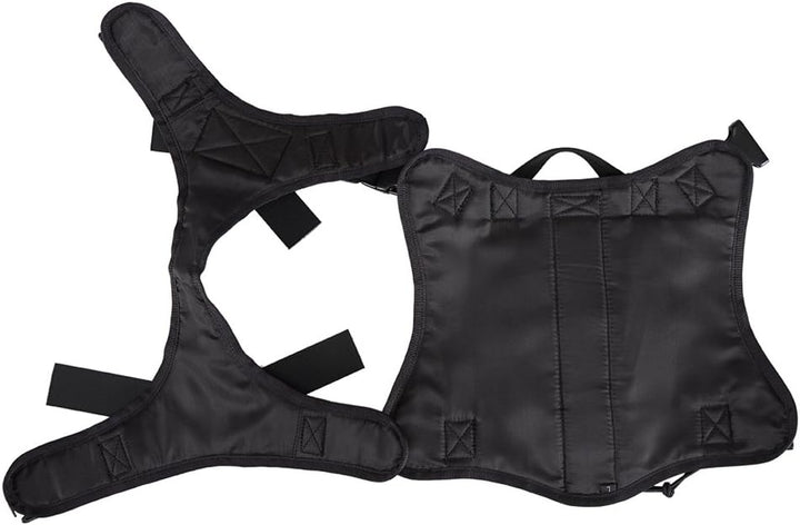 OneTigris Taktische Hundeweste Service Hundegeschirr MOLLE Hundeausbildung Geschirr 1000D Nylon (L,