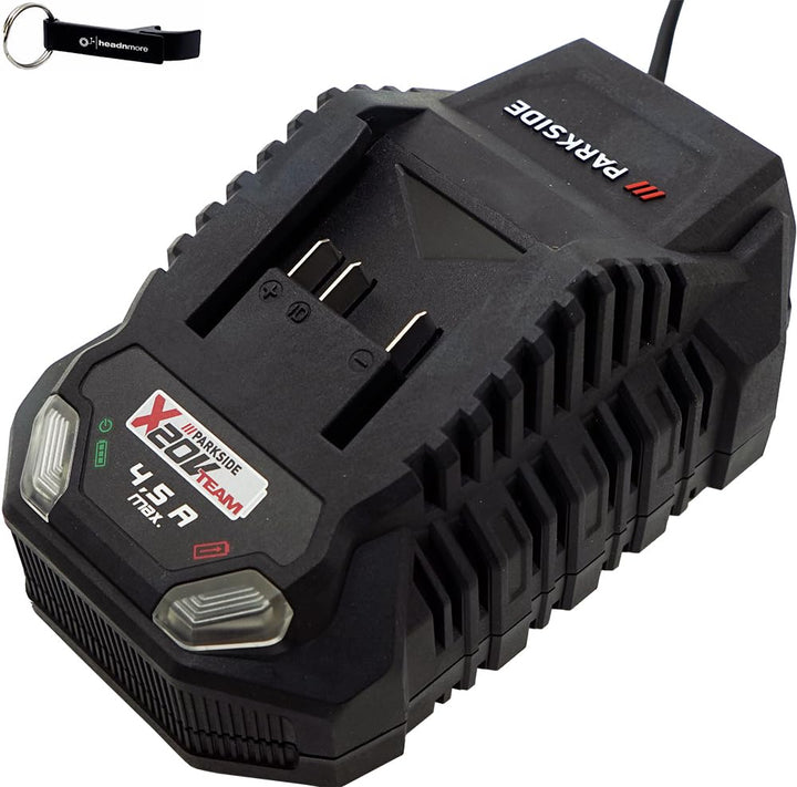 Angebot für Original 20V Ladegerät PLG 20 – passend für die Serie Parkside X 20 V Team – 4,5 A / 120