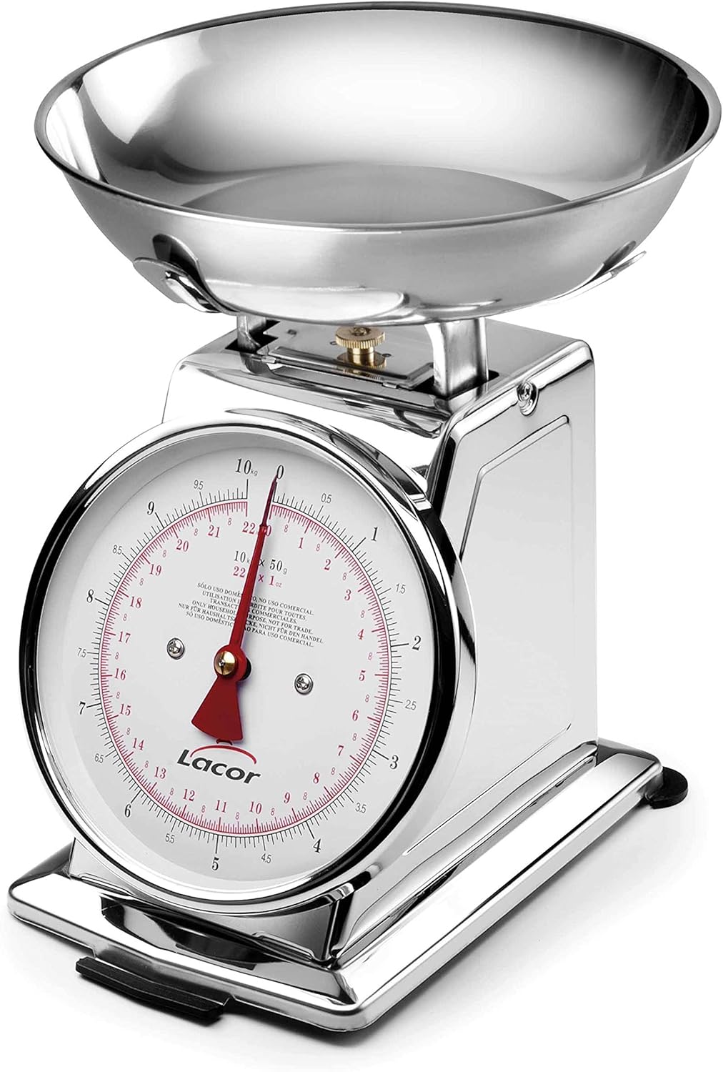 LACOR 61710 Mechanise Waage mit Schale 10 kg