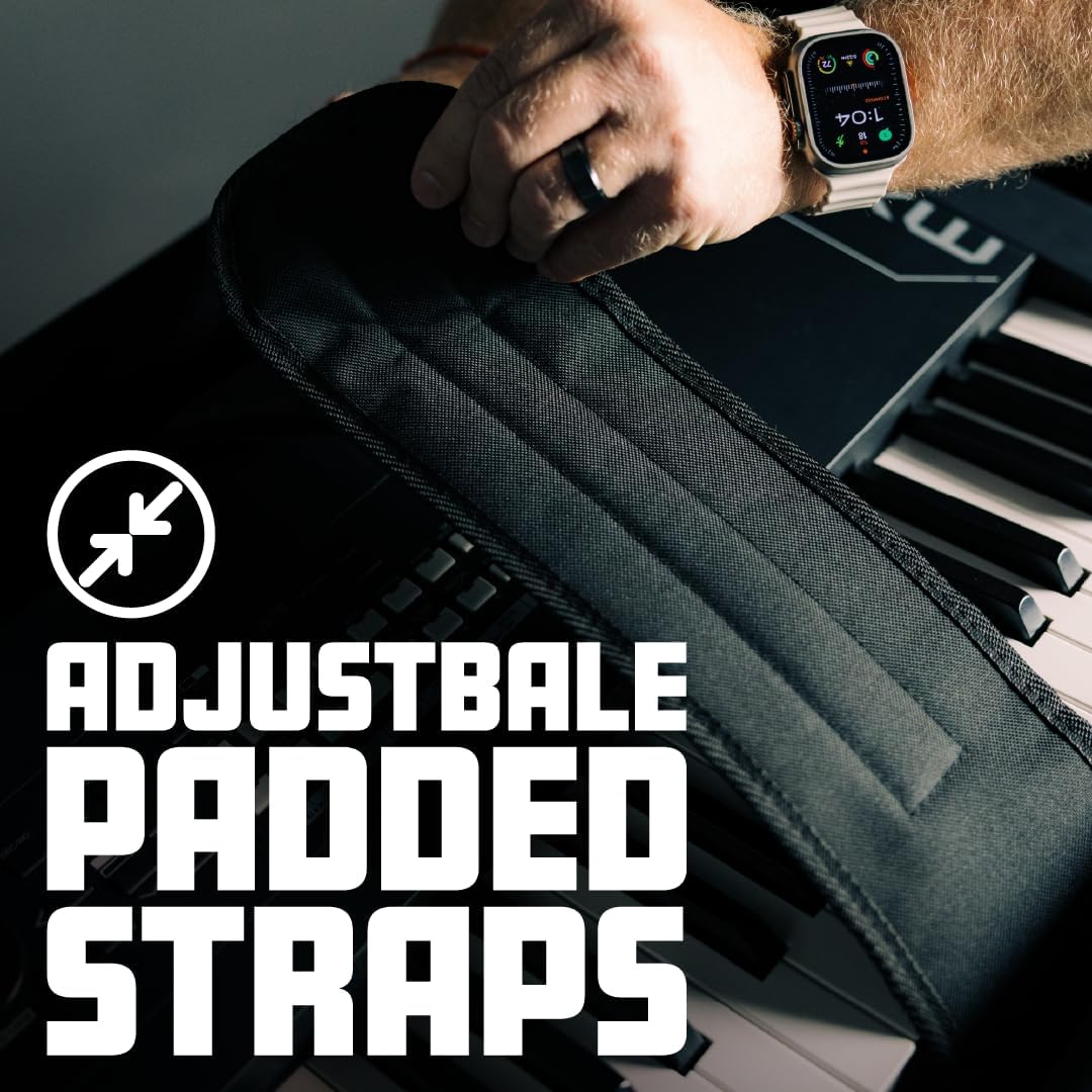 GATOR-Gehäuse GK-49 Softcase für Tastatur mit 49 Tasten 49 Schlüssel, 49 Schlüssel