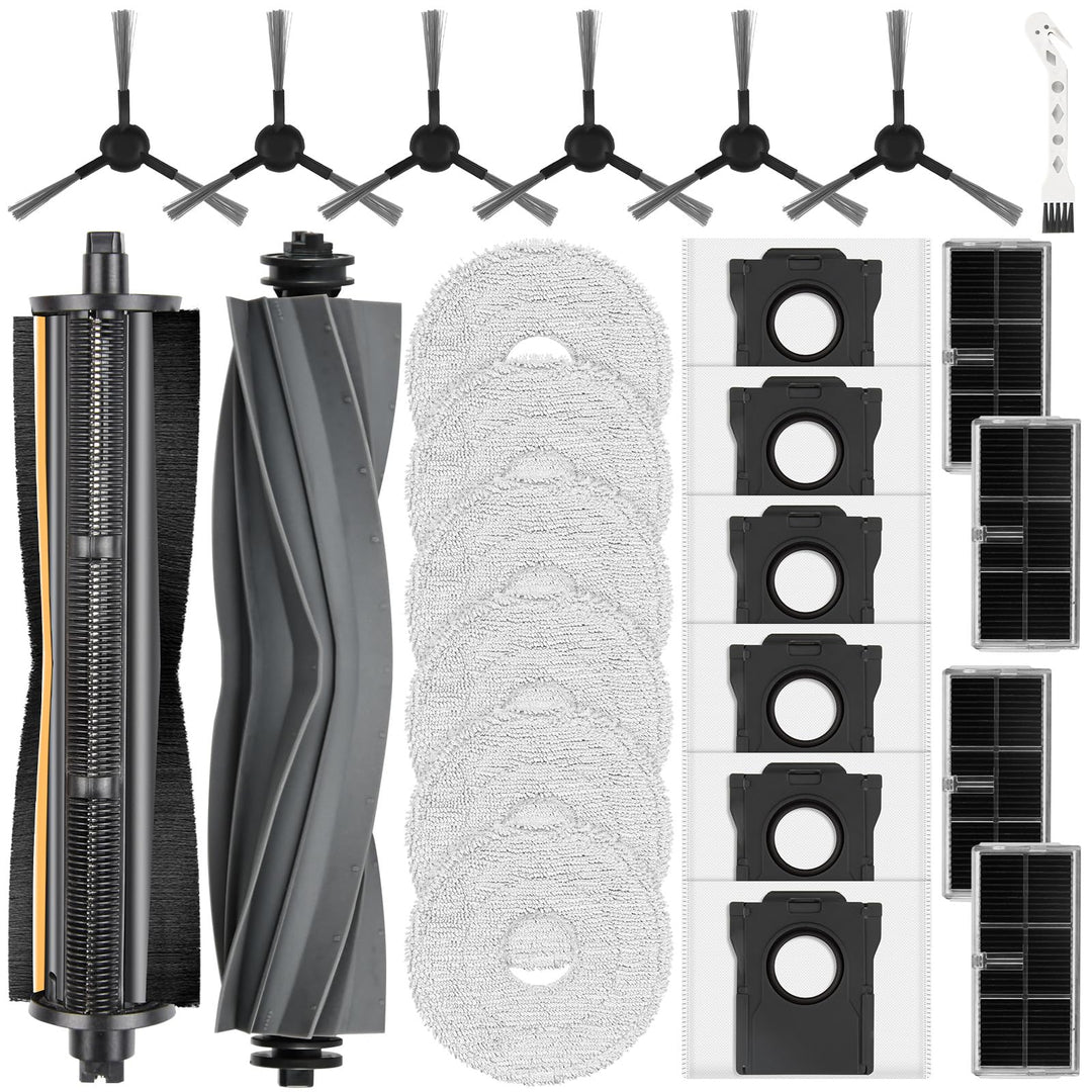 25 Stück Zubehör für Dreame L10s Pro Ultra Heat / L10s Ultra Gen 2 / X30 Ultra &amp; MOVA E30 Ultra Saug