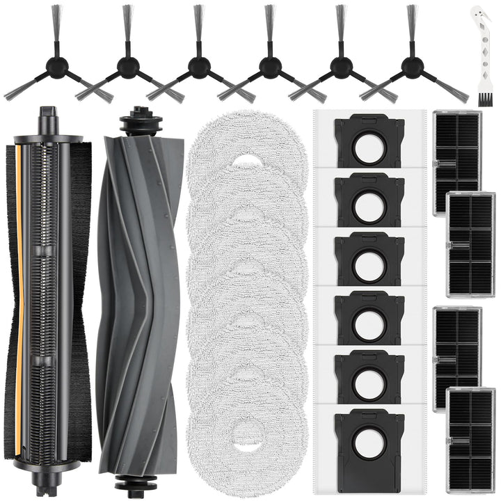 25 Stück Zubehör für Dreame L10s Pro Ultra Heat / L10s Ultra Gen 2 / X30 Ultra &amp; MOVA E30 Ultra Saug