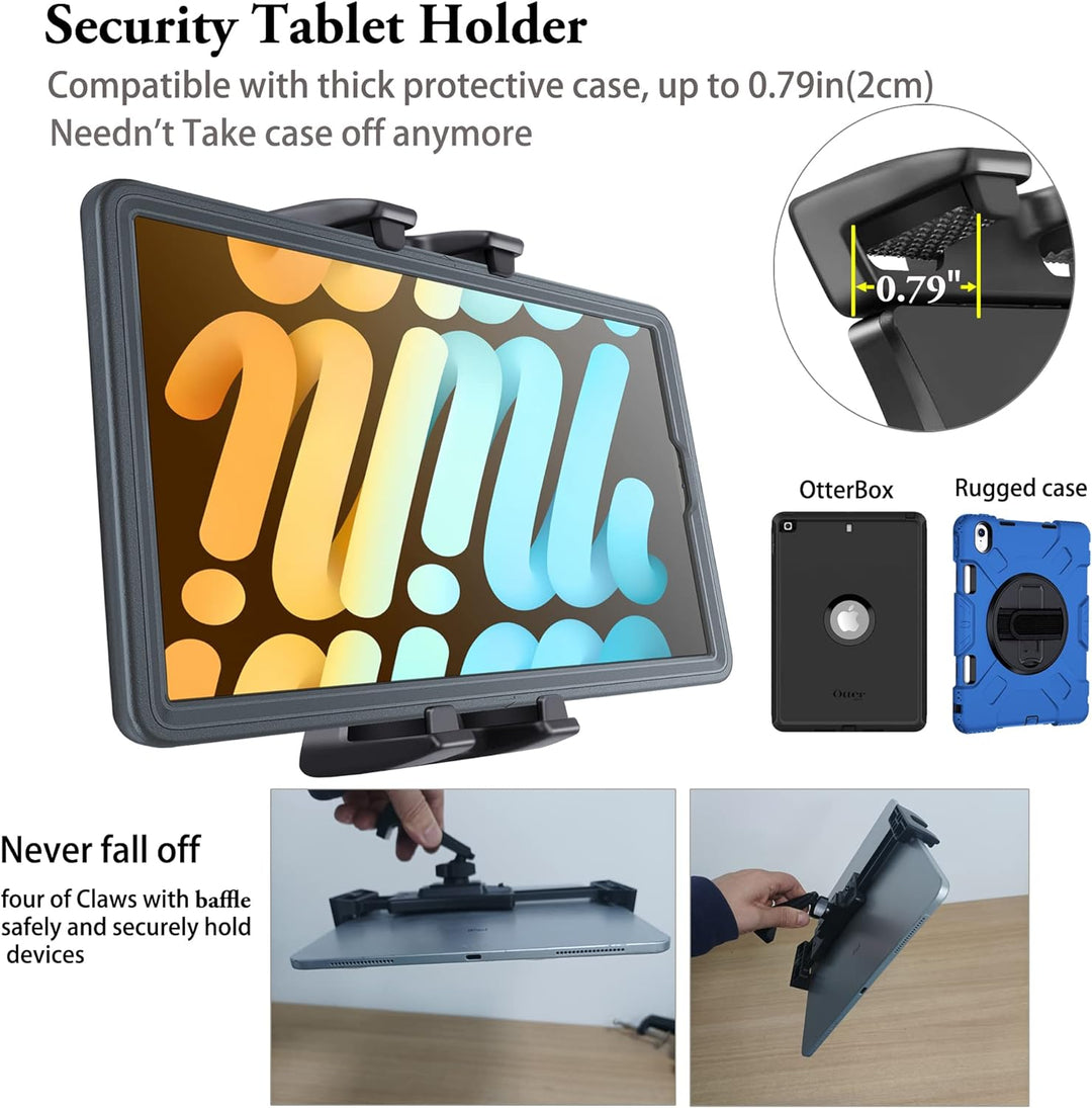 Tablet-Stativhalterung 60 Zoll mit Bluetooth-Fernbedienung für iPad Pro Air Mini 12,9 11 10,5 Surfac