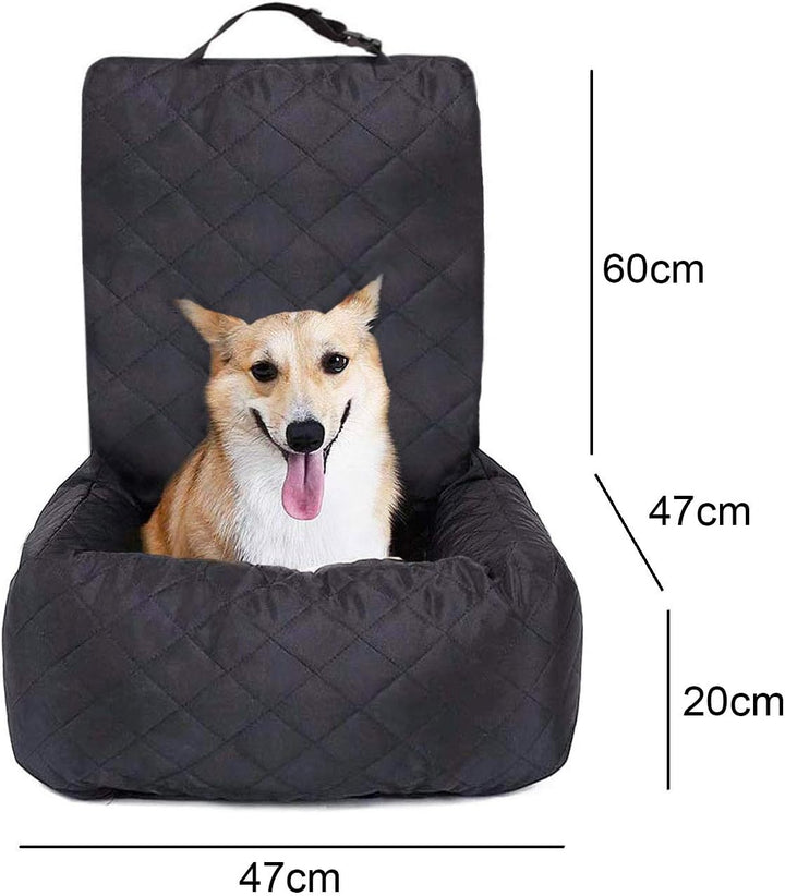 Ferocity Hundesitz Hunde Autositz für Kleine Mittlere Hunde, Autoschondecke Robust für Rückbank & Vo
