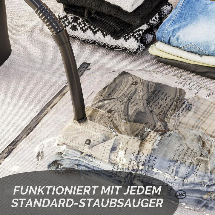 SpaceAid Vakuum-Aufbewahrungsbeutel, platzsparend, Kompressionsbeutel für Bettdecken, Decken, Kissen