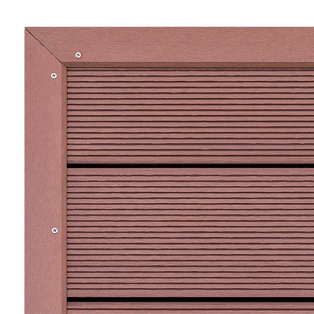 vidaXL Bodenelement für Solardusche rutschfeste Oberfläche Unterseite Bodenplatte Pool Gartendusche