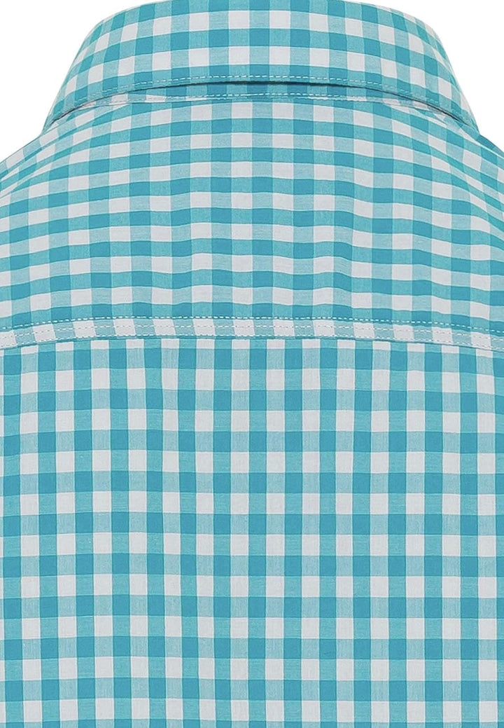 camel active Herren 4092135S26 Hemd mit Button-Down-Kragen L Ocean Blue, L Ocean Blue
