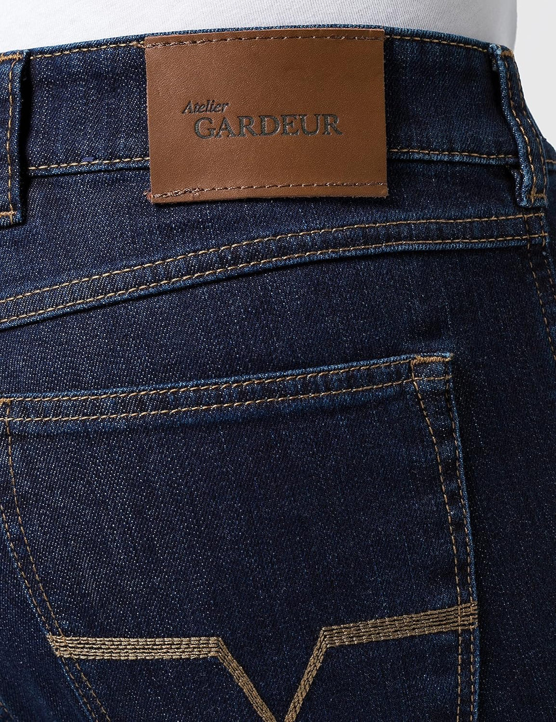 Atelier GARDEUR Herren Jeans Hose Nevio 11 Stretchdenim Blue Rinse 30W / 32L Blau (Nachtblau 69), 30