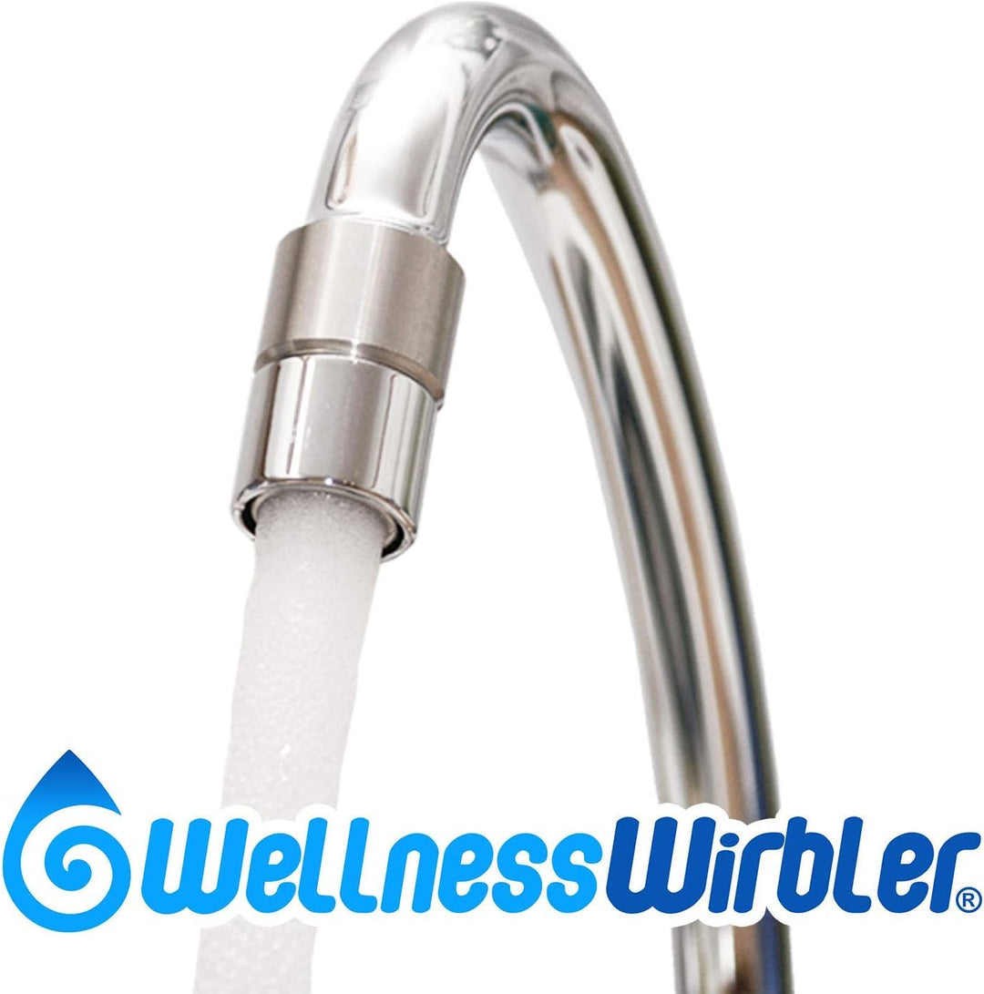 Wellnesswirbler ® für den Wasserhahn - Wasserwirbler und Wassersparer in einem - M22/M24