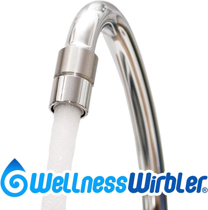 Wellnesswirbler ® für den Wasserhahn - Wasserwirbler und Wassersparer in einem - M22/M24