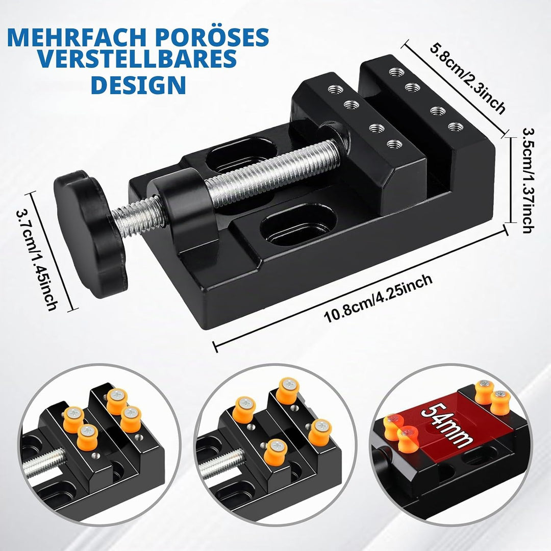 62 Pcs Handbohrer Set Mit 48 Stück Spiralbohrer Bits, Handbohrmaschine, 10 Mini Bohrer Set, Mini Boh