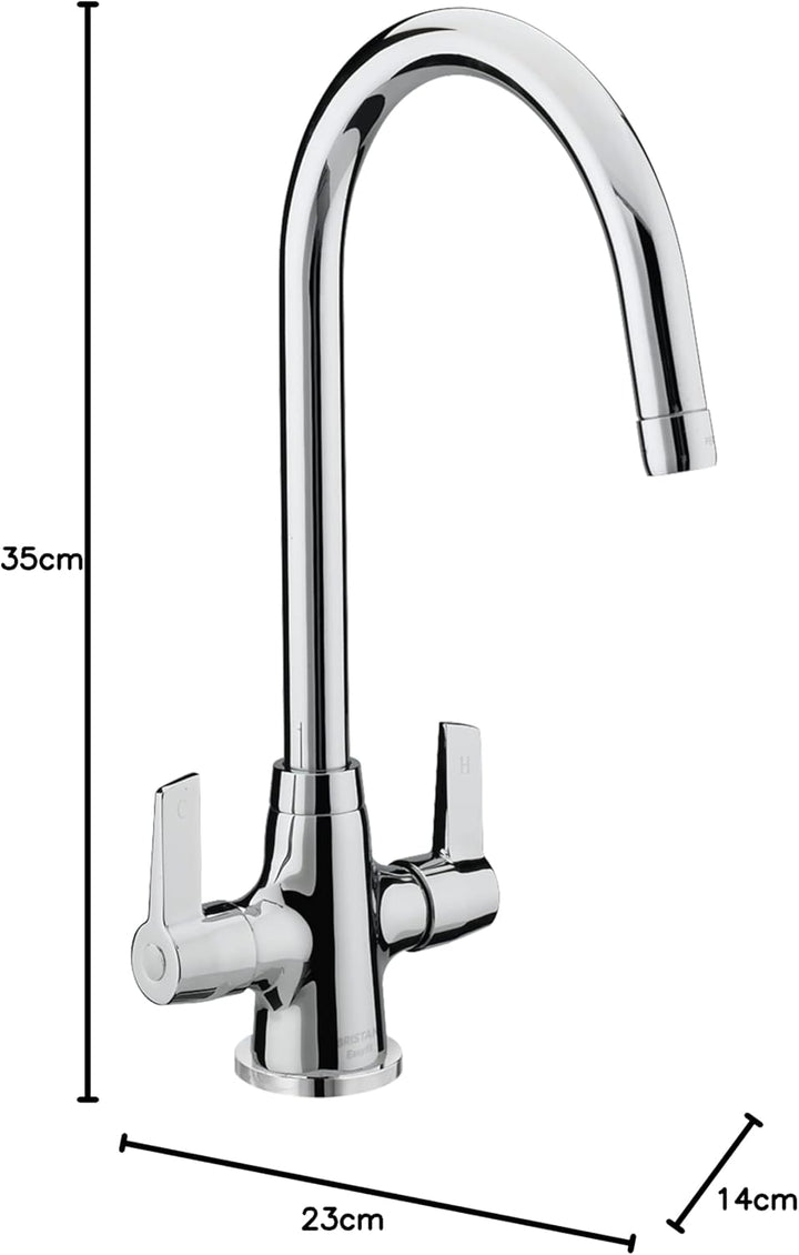 Bristan EC SNK EF C Echo Easyfit Sink Mixer by Bristan Chrome, Chrome