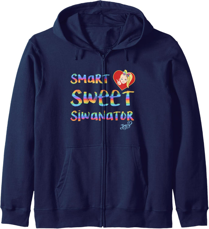 JoJo Siwa Smart Sweet Siwanator Rainbow Kapuzenjacke