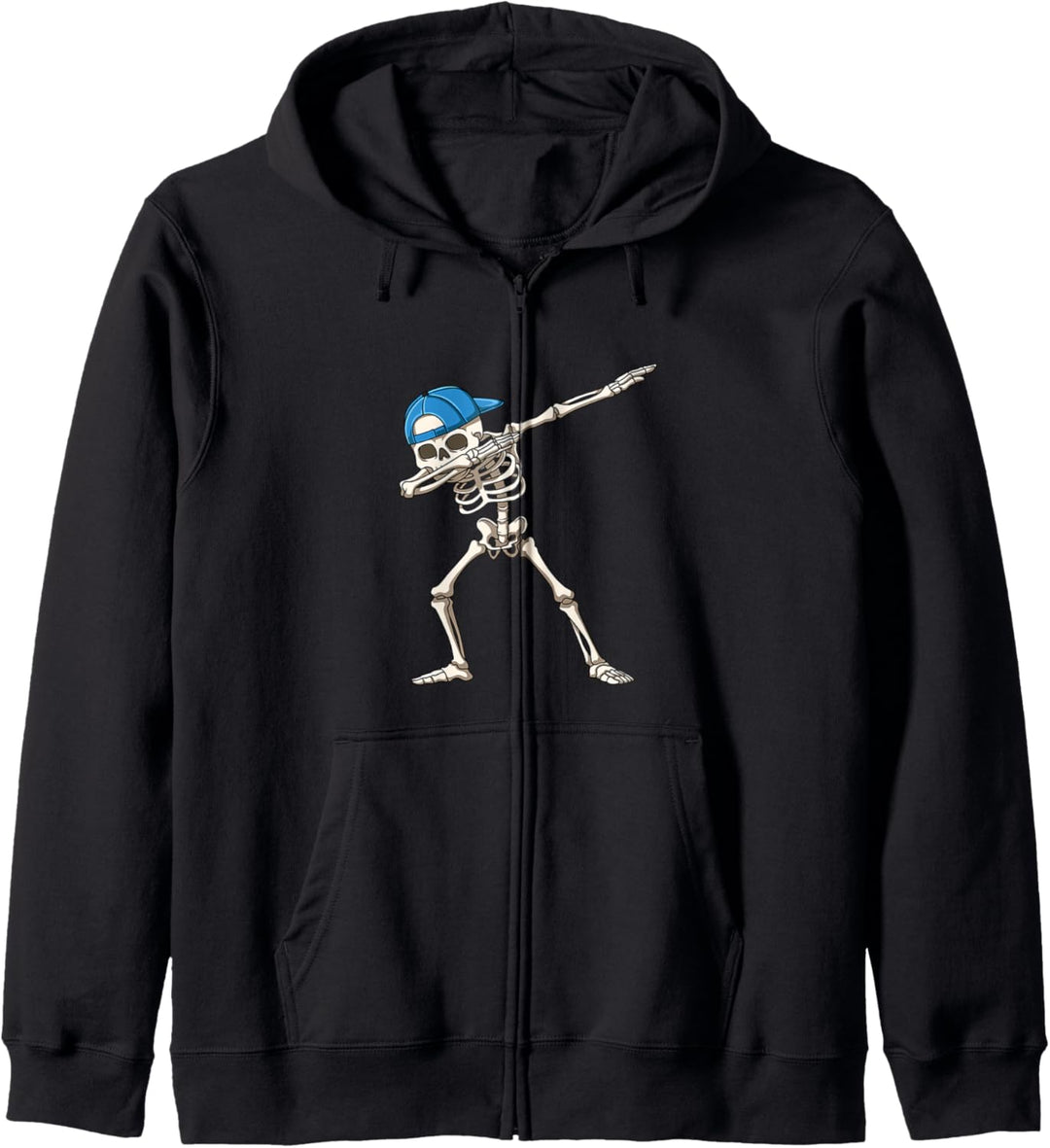 Dabbing Skelett Tanzen Junge Kapuzenjacke