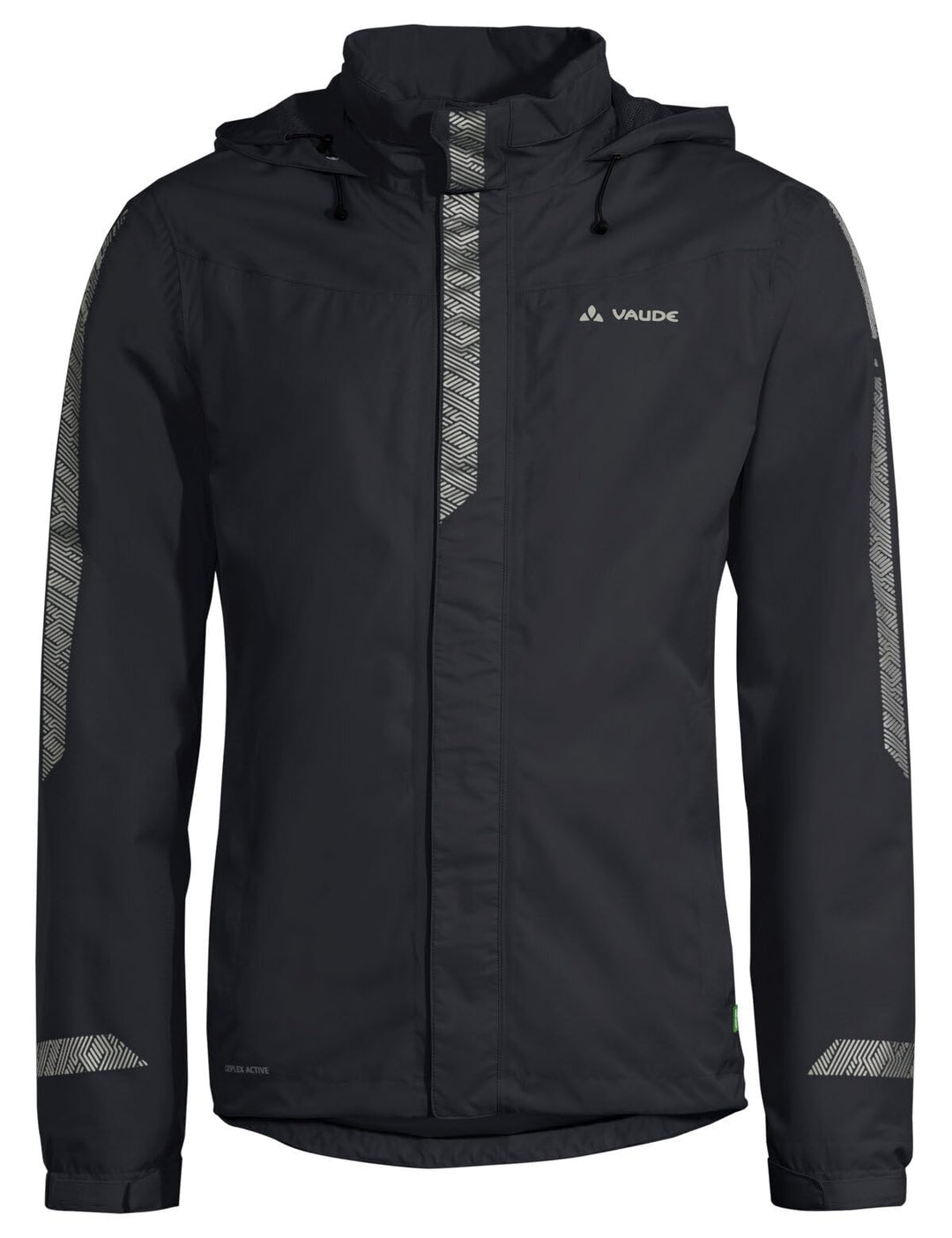 VAUDE Men's Luminum Jacket II - Regenjacke Herren - reflektierende Elemente M Schwarz, M Schwarz