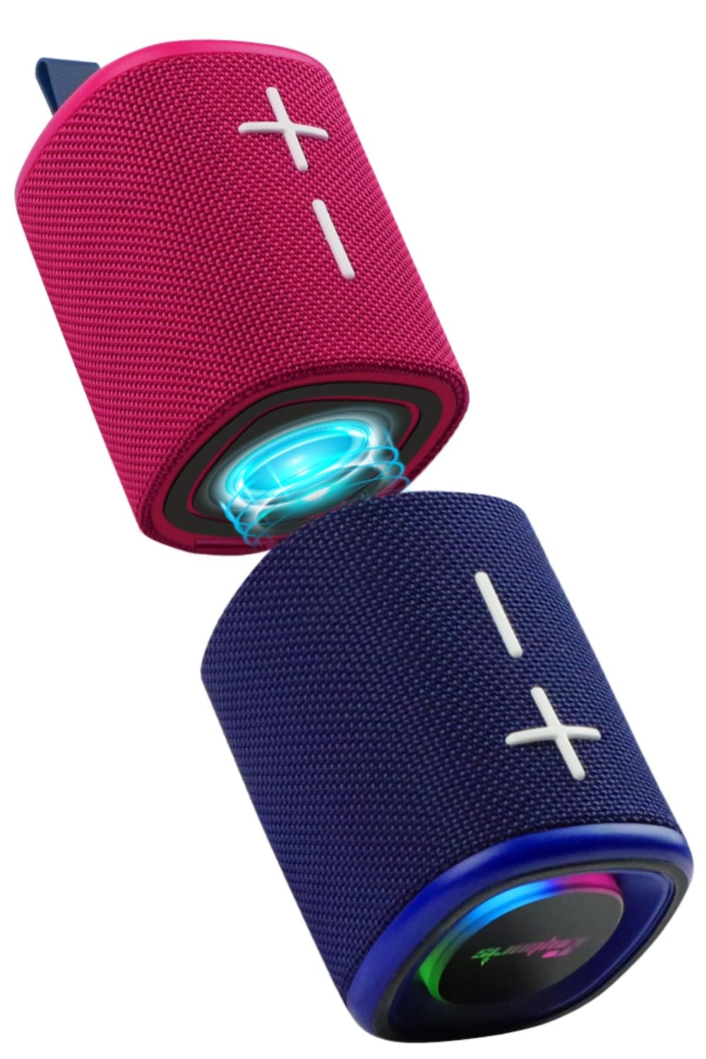 2-in-1 Split-Magnet-Bluetooth-Lautsprecher, Farbblockierung, wasserdicht, doppelt teilbar, kabellos,