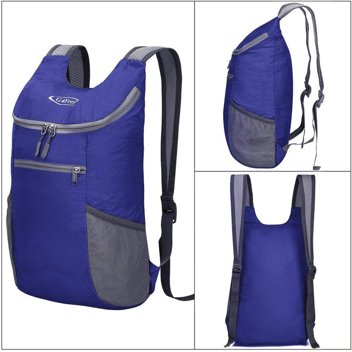 G4Free Ultraleichter 11 l kleiner faltbarer Rucksack für Reisen, Wandern, Radfahren, Wandern oder Me