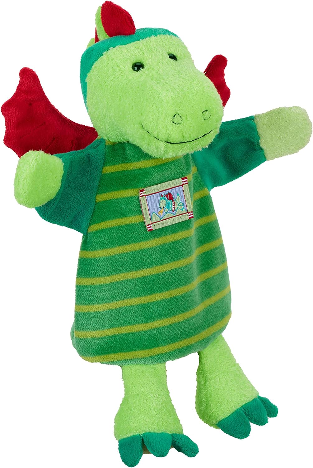 Sterntaler 3622151 Kinder-Handpuppe Drache, Ideal für Puppentheater und Rollenspiele, 24 x 21 x 9 cm