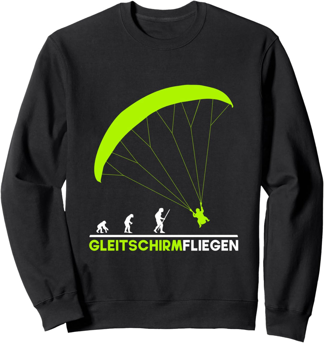 Gleitschirmflieger Skydive Fallschirmsprung Paraglider Sweatshirt