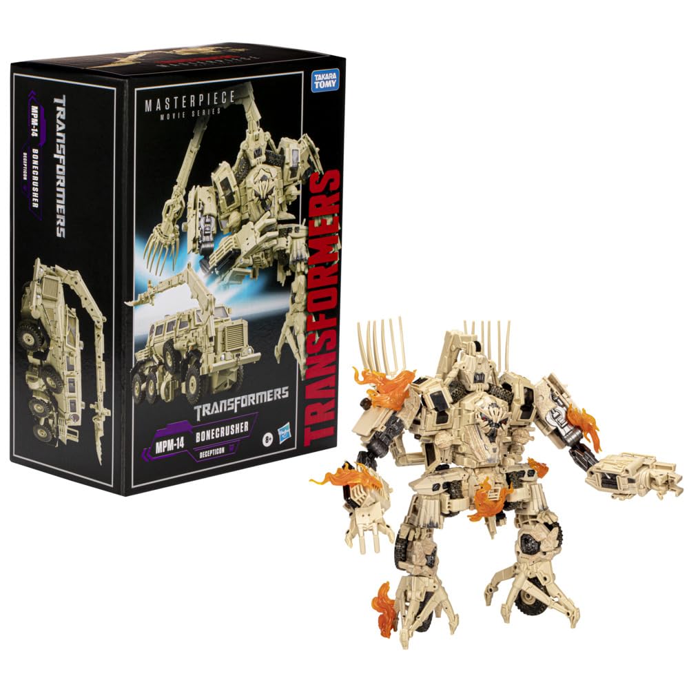 Hasbro Transformers Masterpiece Movie Series Figurine MPM-14 Bonecrusher 27 cm