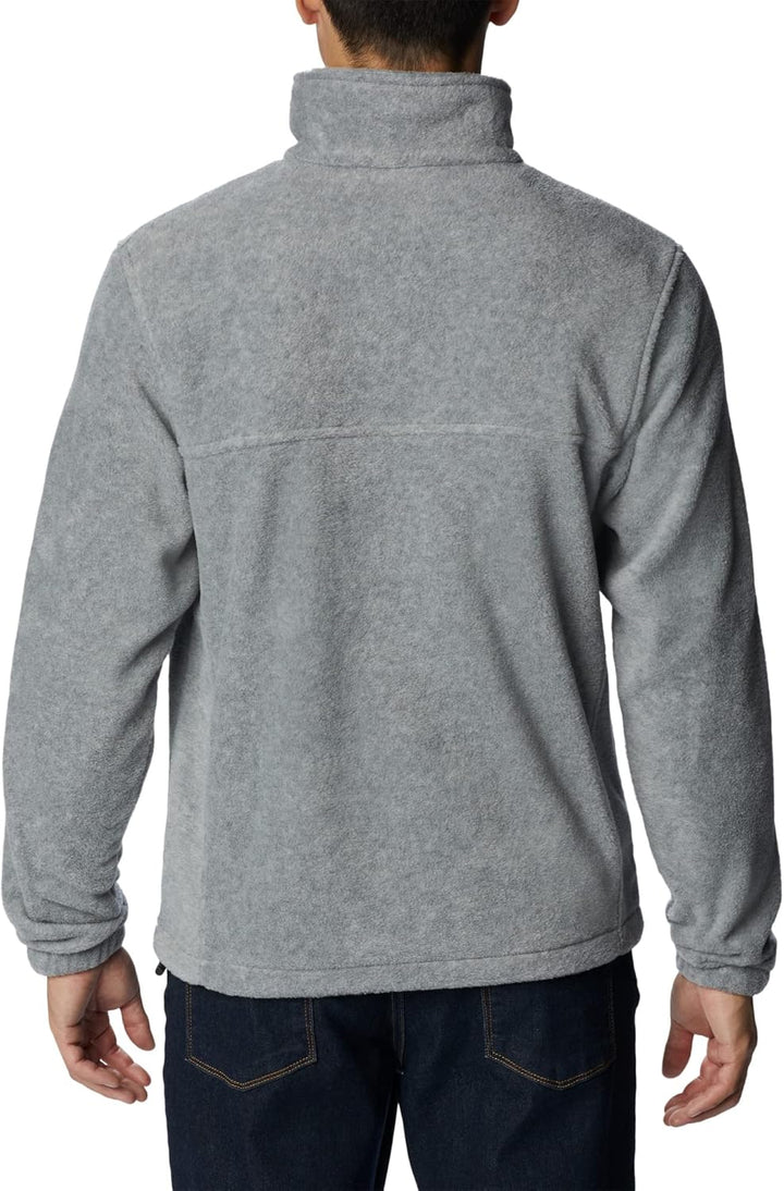 Columbia Steens Mountain 2.0 Herren-Fleecejacke mit durchgehendem Reissverschluss S Hellgrau (Light