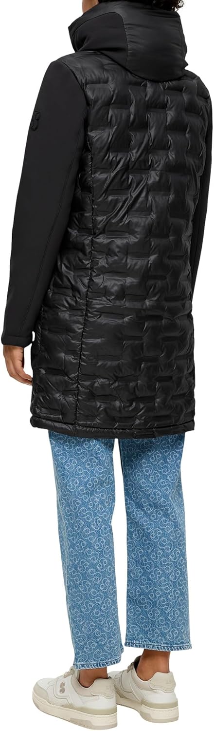 s.Oliver Damen Mantel Langarm 34 Schwarz, 34 Schwarz