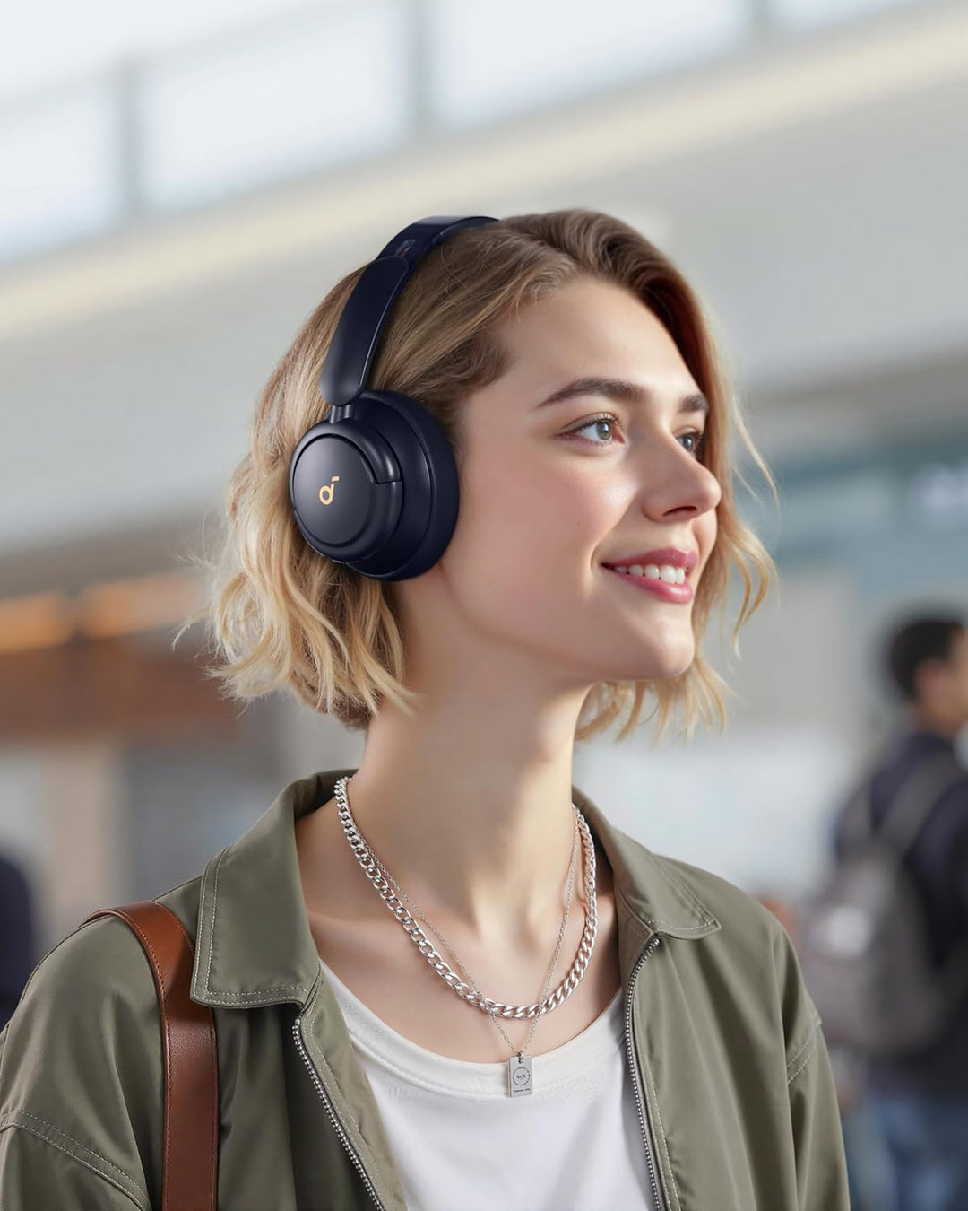 soundcore by Anker Q30 Bluetooth Kopfhörer, Hybrid Active Geräuschisolierung, Individuelle Modi, Hi-