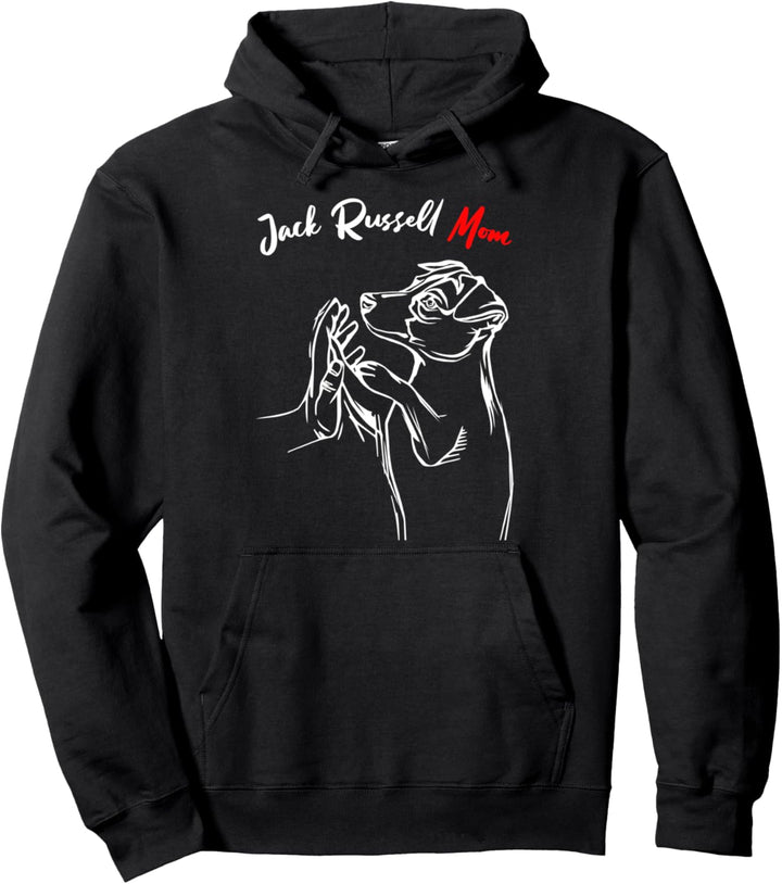 Jack Russell Terrier Mom Hunde Mama Frauchen Pullover Hoodie