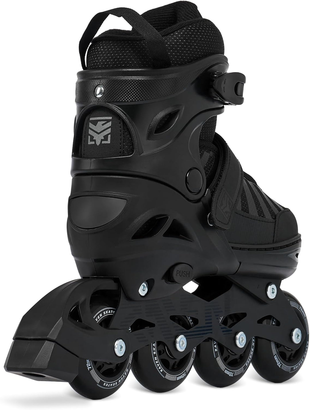 RAVEN Inline Skates Inliner für Kinder und Erwachsene OPTIONAL 2in1 mit Schlittschuhen verstellbar O
