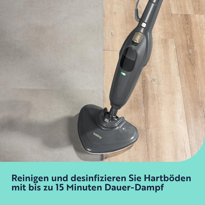 Beldray Clean &amp; Refresh Dampfreiniger – Dampfmopp, Chemikalienfreie Reinigung, Präzisionskopf für Ec
