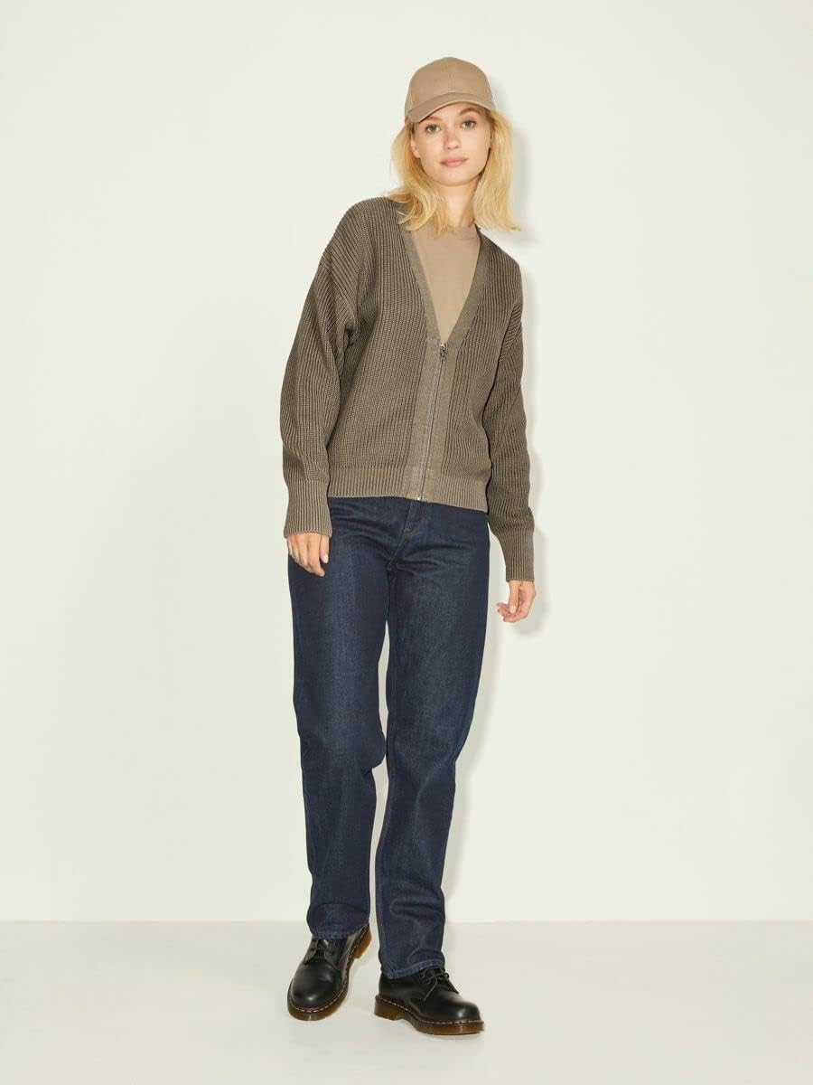 JACK &amp; JONES Female Strickpullover mit Reissverschluss JXELIZA Strickpullover mit Reissverschluss M