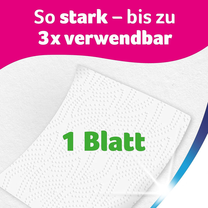 Zewa Wisch&amp;Weg Original Mega Pack, 6 Packungen , 48 Stück (6er Pack) 48 Stück (6er Pack) Origil Küch