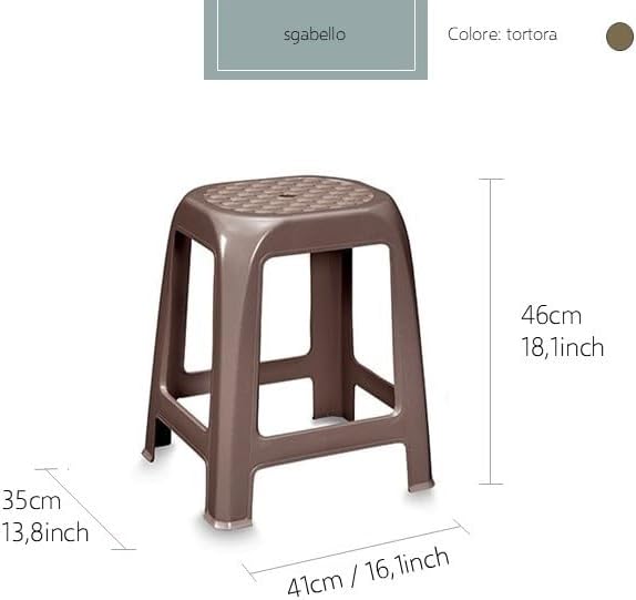 Stefanplast 'Hocker Elfe Taupe