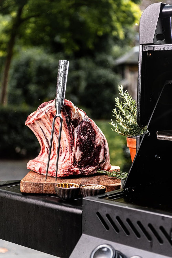 Forged Brute/Intense Fleischgabel 32cm, in Holzkiste