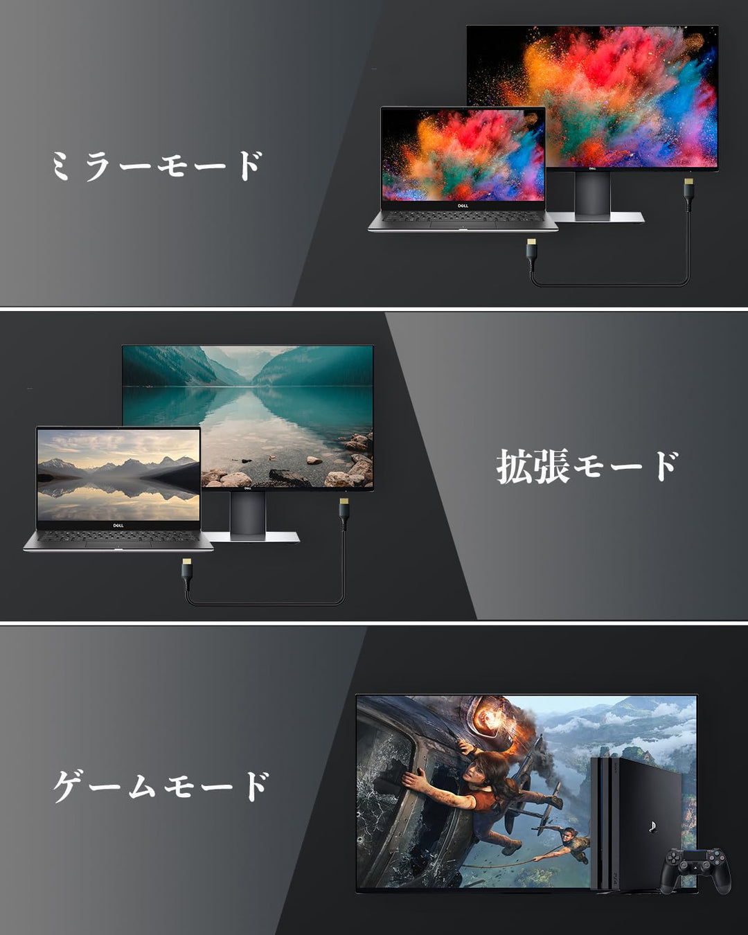 Stouchi 8K HDMI 2.1 Kabel 7,5m,CL3 In Wall Plenum-Rated High Speed Ultra HD 48Gbps Kabelunterstütz